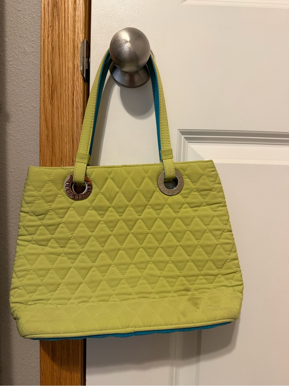 Vera Bradley Quilted Lime Tote Bag - Women